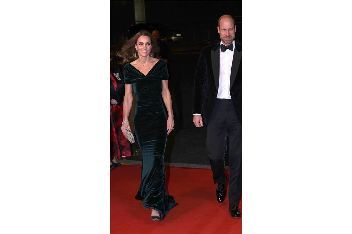 Schon lange hatten die Wales’ keinen gemeinsamen Auftritt auf dem roten Teppich mehr.