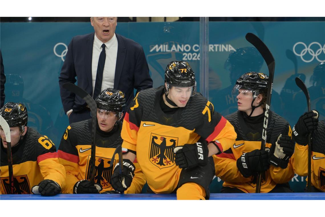 Schon Olympia war eine Enttäuschung für das deutsche Eishockey und Bundestrainer Harold Kreis. (Archivbild)