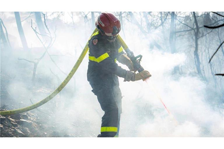 Schon seit Tagen kämpft die Feuerwehr gegen den Waldbrand in Südfrankreich.
