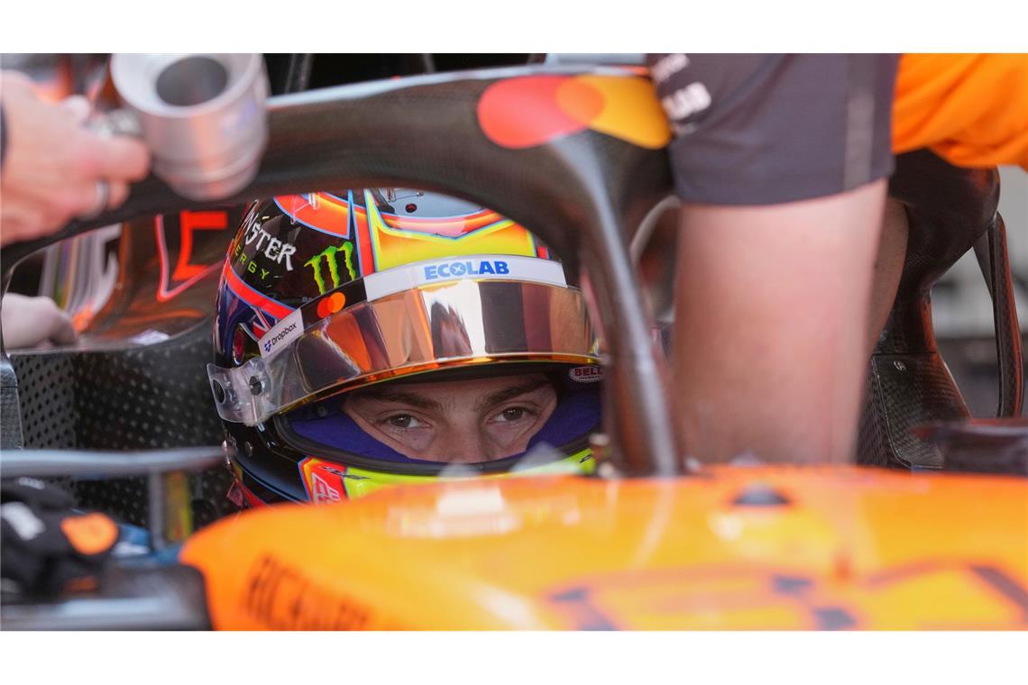 Formel 1 in Imola: Piastri schon wieder Tagesbester Schon wieder schnell in Imola: WM-Spitzenreiter Oscar Piastri.
