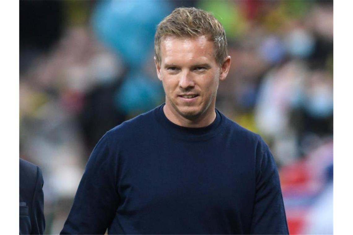 Bayern will Serie fortsetzen - Bremer SV froh über Highlight Schont beim Bremer SV einige seiner Stars: Bayern-Coach Julian Nagelsmann. Foto: Bernd Thissen/dpa