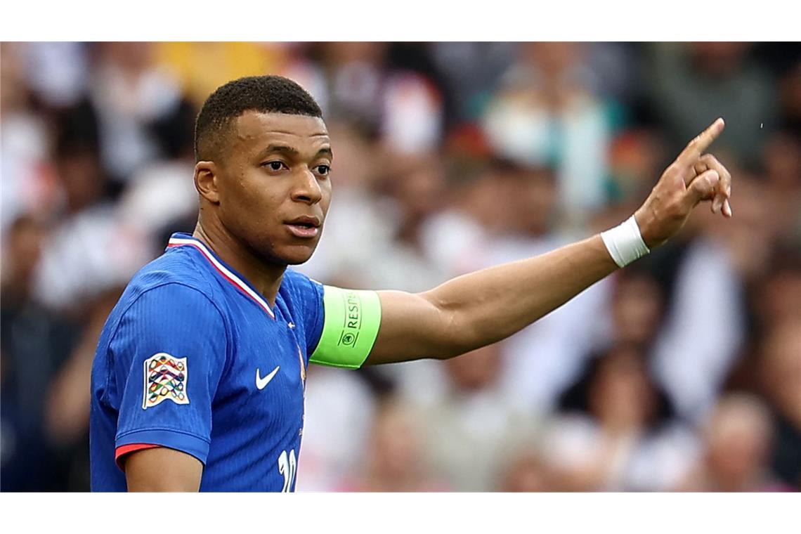 „Der Zauber ist irgendwie verflogen“ Schoss Frankreich kurz vor der Halbzeit zum 1:0: Kylian Mbappe.