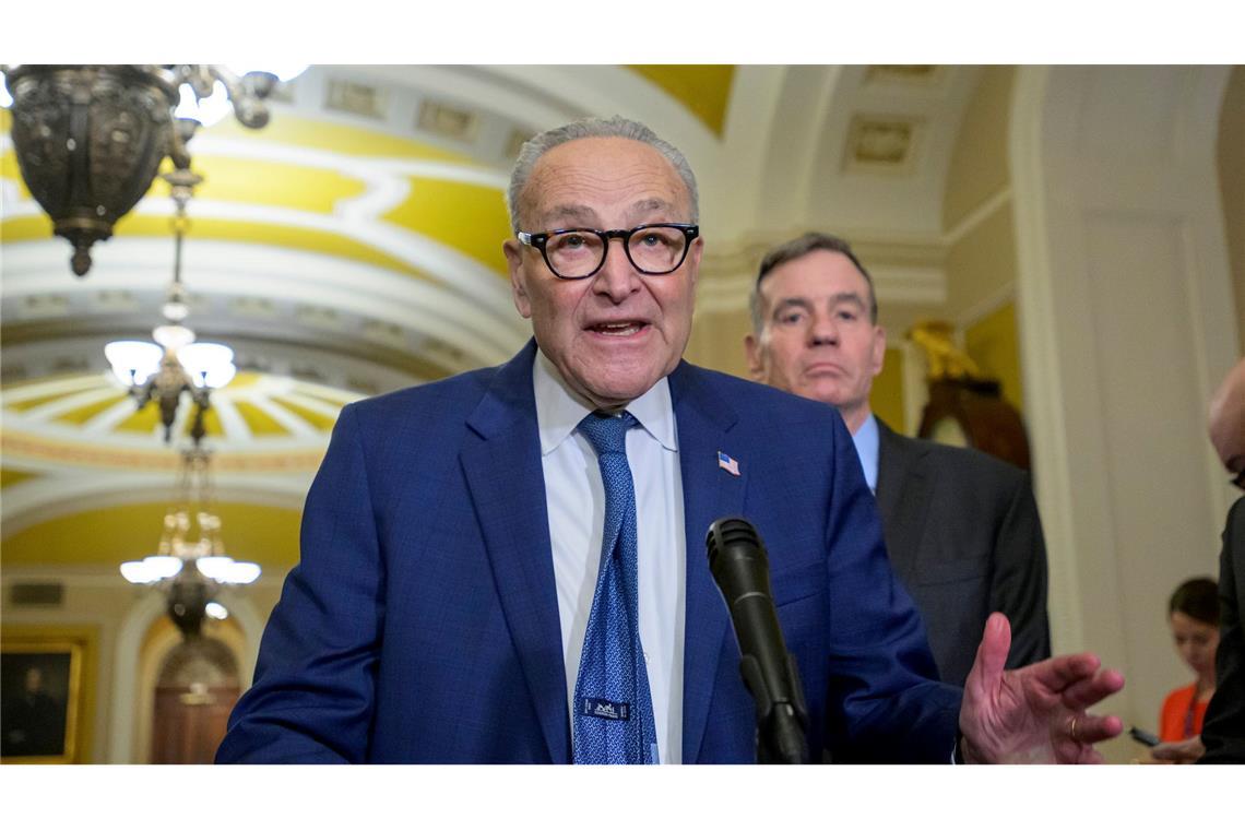 Schumer will Reformen für Bundesbeamte, die Trumps Migrationspolitik umsetzen. (Archivbild)