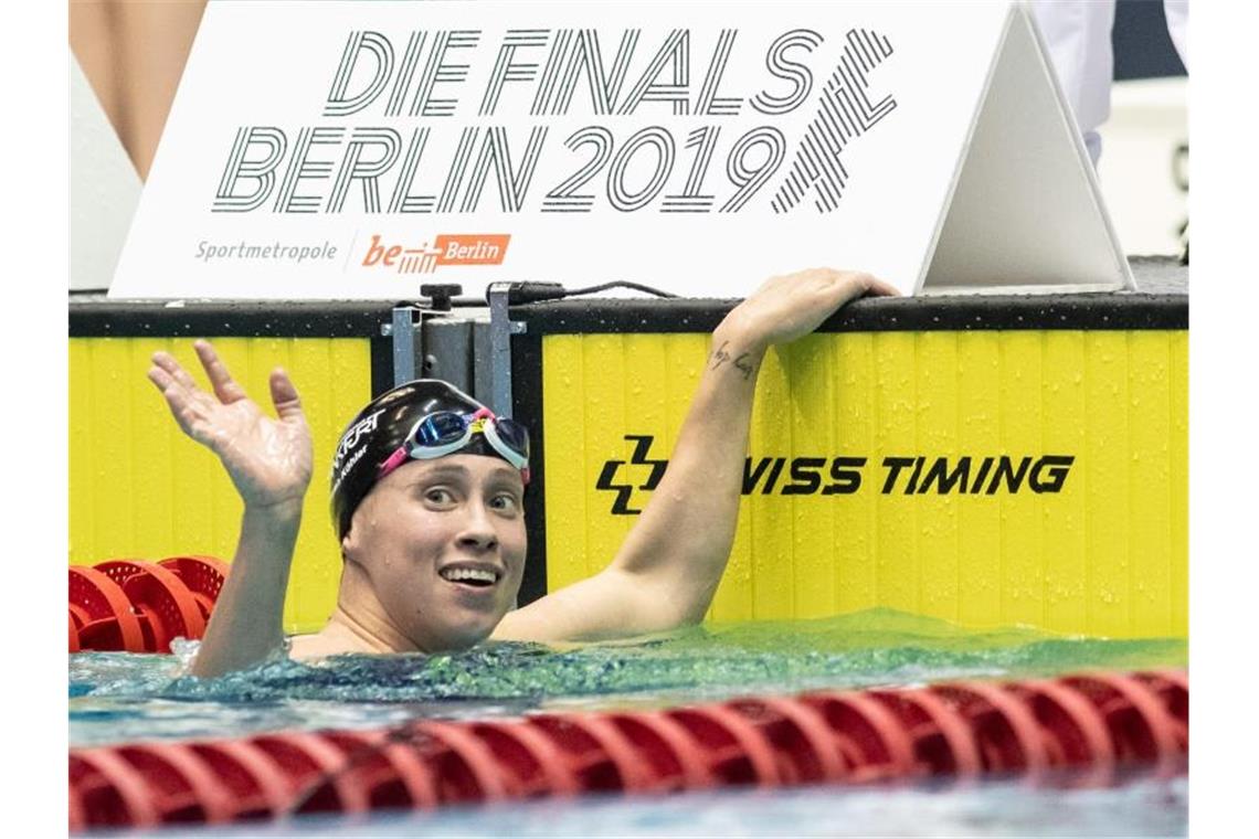 Schwamm in Berlin zum Meistertitel: Sarah Köhler. Foto: Bernd Thissen