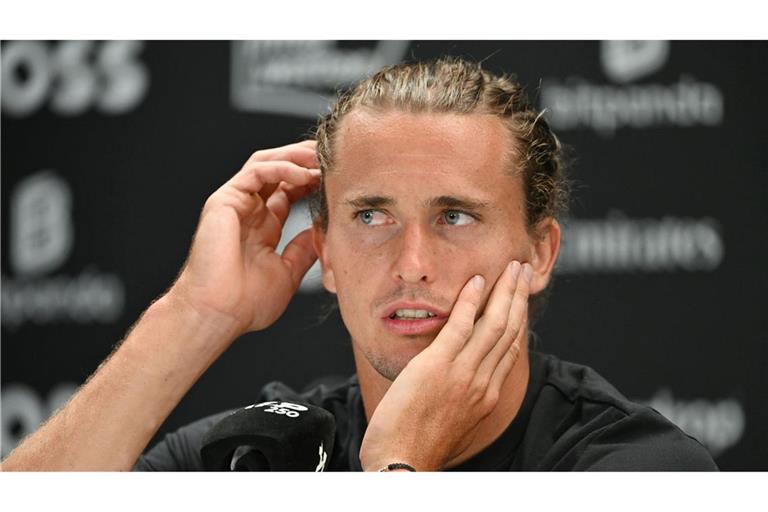 Schwierige Phase: Alexander Zverev gibt mentale Probleme preis.