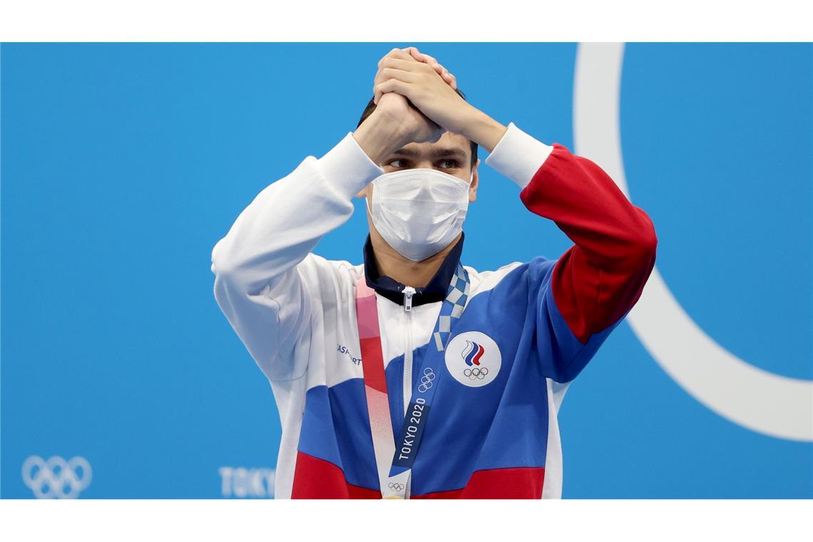 Schwimmer wie Jewgeni Rylow durften Russland lange nicht offiziell im Schwimmbecken vertreten. (Archivbild)
