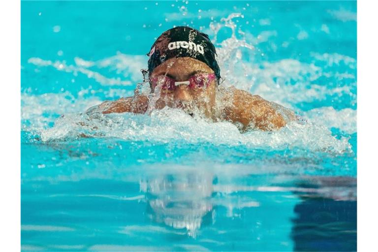 Schwimmt im WM-Finale um eine Medaille: Anna Elendt. Foto: Bernd Thissen
