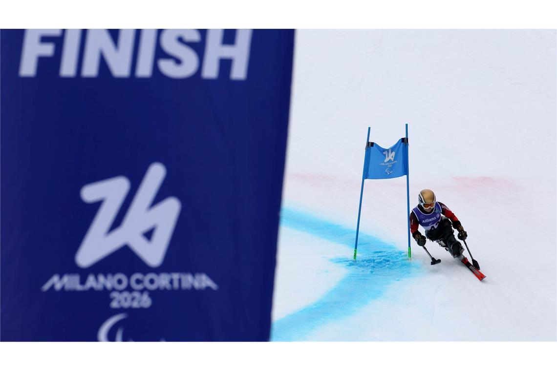 Schwungvoll ins Ziel: Anna-Lena Forster.