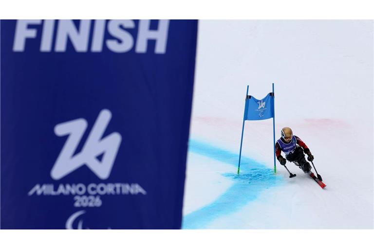 Schwungvoll ins Ziel: Anna-Lena Forster.