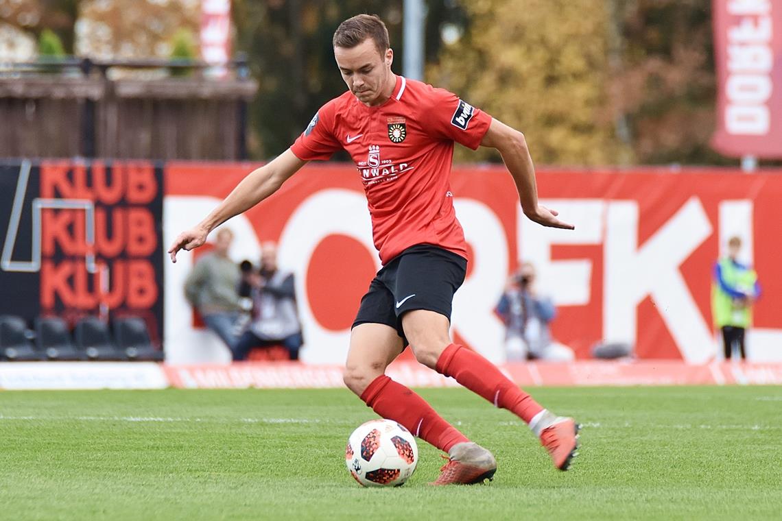 Sebastian Bösel wird nicht mehr für Großaspach am Ball sein. Foto: T. Sellmaier