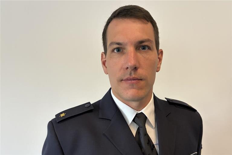 Sebastian Bossaller leitet ab sofort das Backnanger Polizeirevier. Foto: Polizeipräsidium Aalen