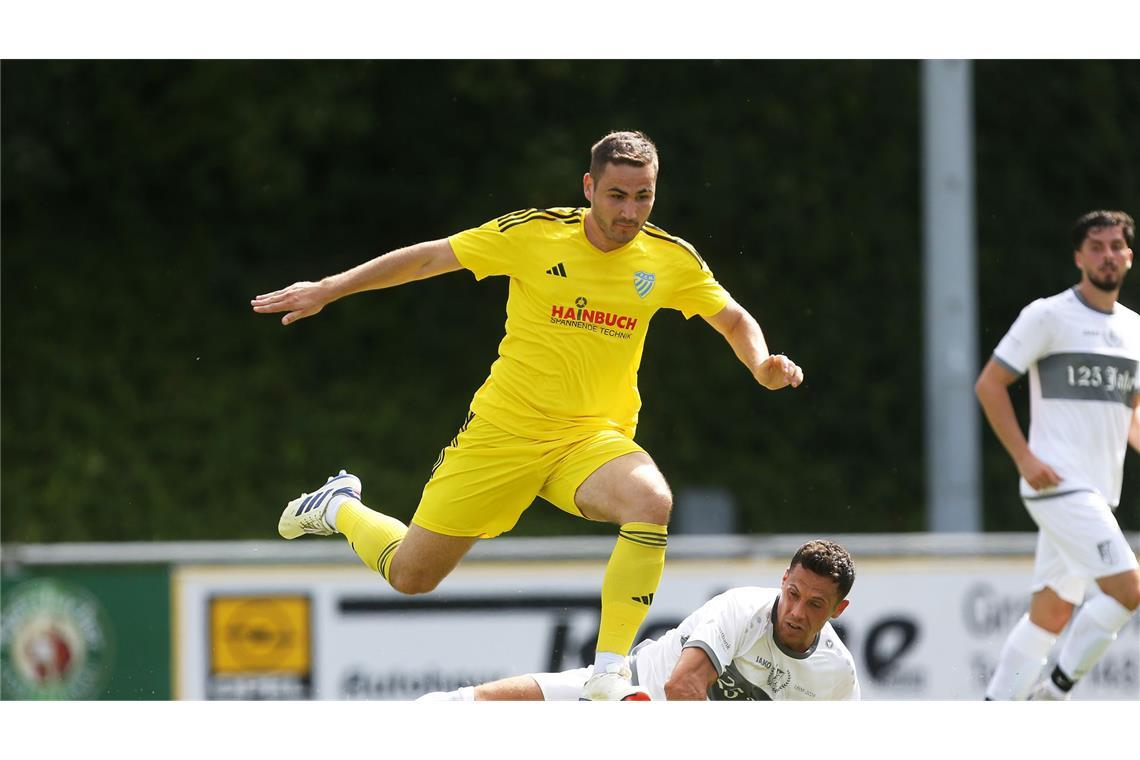 Marbach macht das Maximale aus Mini-Kader Sebastian Feilner spielte sich einige Chancen heraus. Für ein Tor hat es nicht gereicht