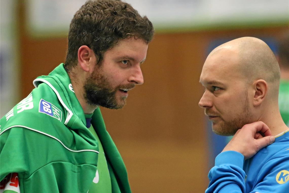 Sebastian Forch (links) und Marcel Wolf sind weiterhin ein Trainerduo. Foto: A. Hornauer