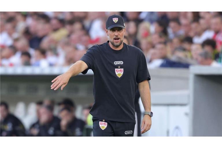 Sebastian Hoeneß und der VfB sind am Samstag in Paderborn gefordert.