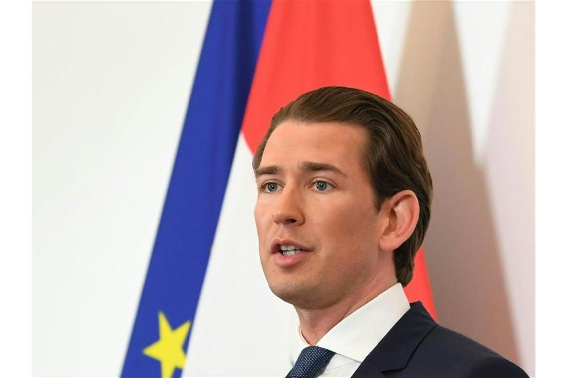 Sebastian Kurz am Tag des Strache-Rücktritts. Kurz hat die Koalition mit der FPÖ aufgekündigt. Foto: Helmut Fohringer/APA