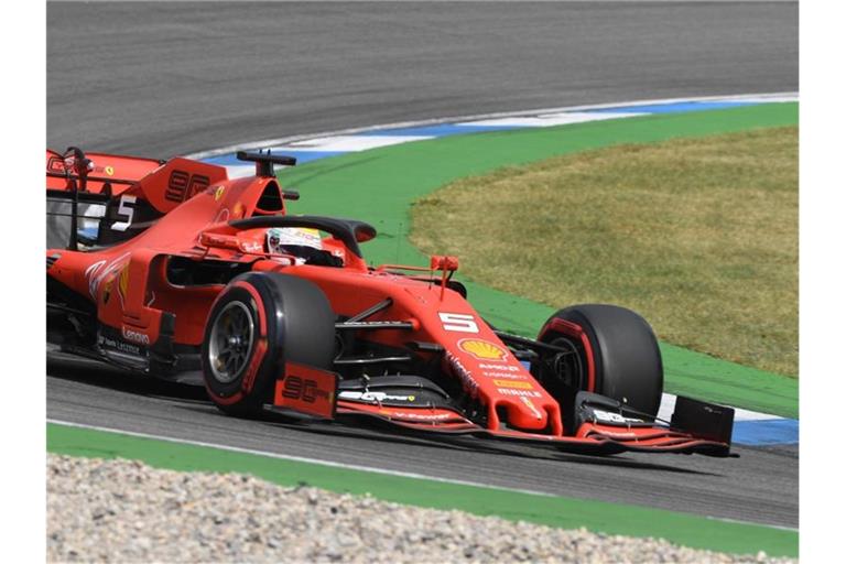 Sebastian Vettel am Werk. Foto: Uli Deck
