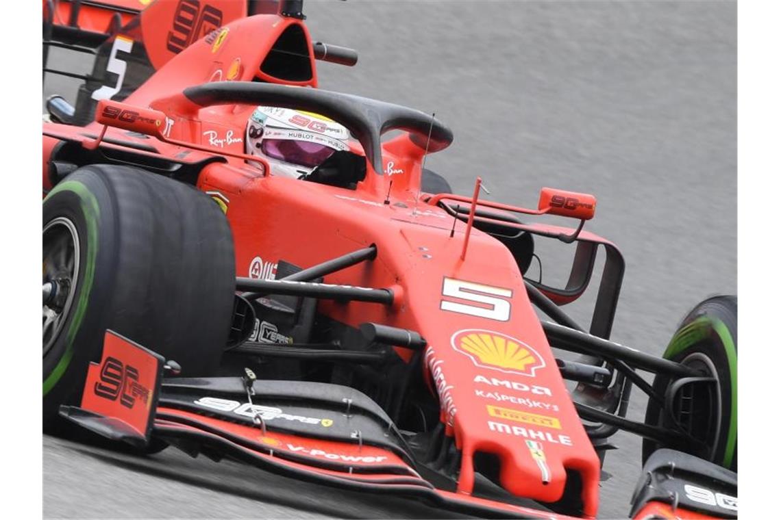 Das muss man wissen zum Großen Preis von Ungarn Sebastian Vettel ist der Star des Ferrari-Teams. Foto: Uli Deck