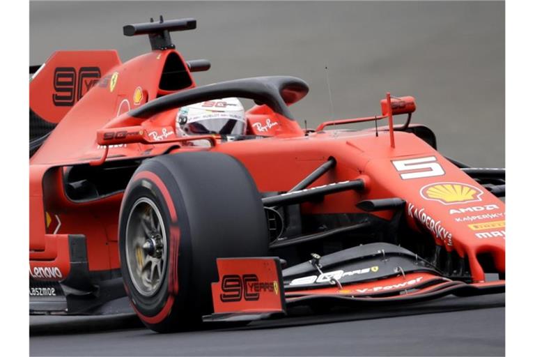 Sebastian Vettel startet vom sechsten Platz aus. Foto: Luca Bruno/AP