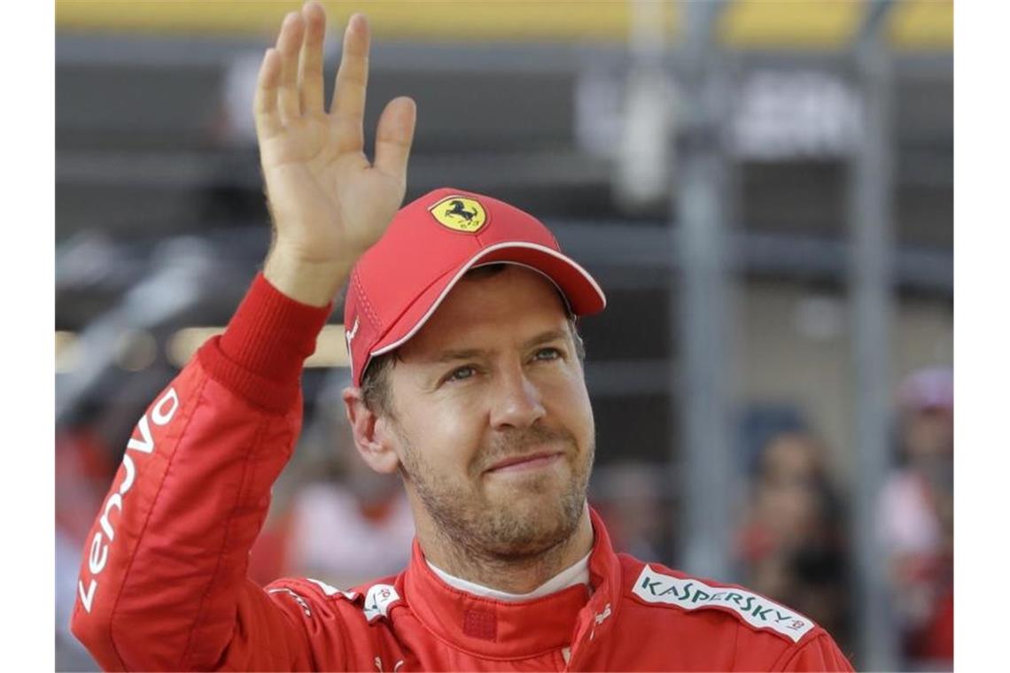 Sebastian Vettel steht beim Grand Prix in Sotschi erneut unter Druck. Foto: Luca Bruno/AP