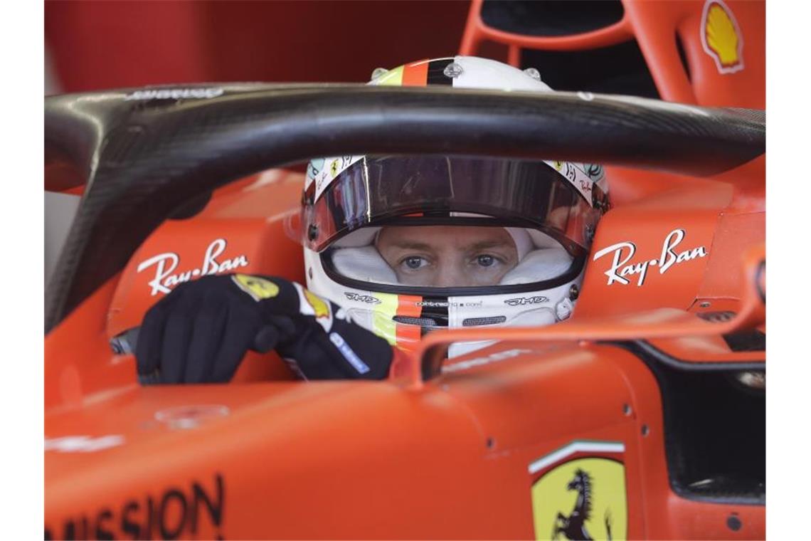 Sebastian Vettel will sich im Qualifying für den Großen Preis der USA durchsetzen. Foto: Darron Cummings/AP/dpa