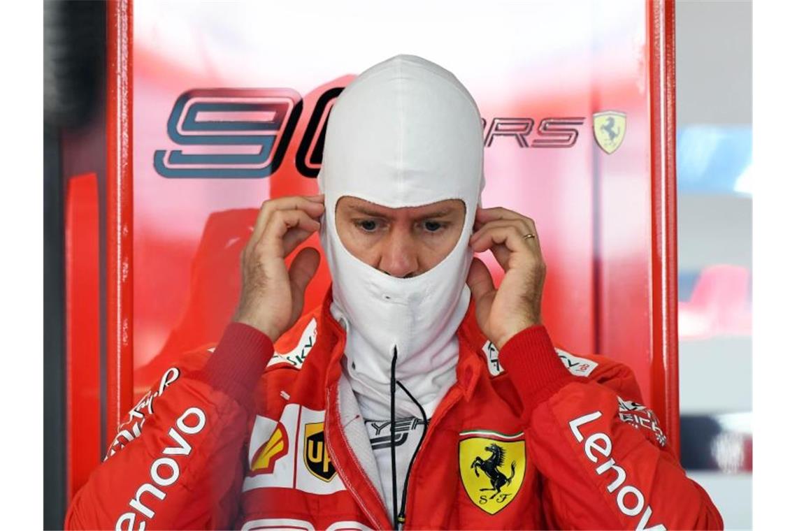 Sebastian Vettel wird Ferrari am Saisonende verlassen. Foto: Uli Deck/dpa