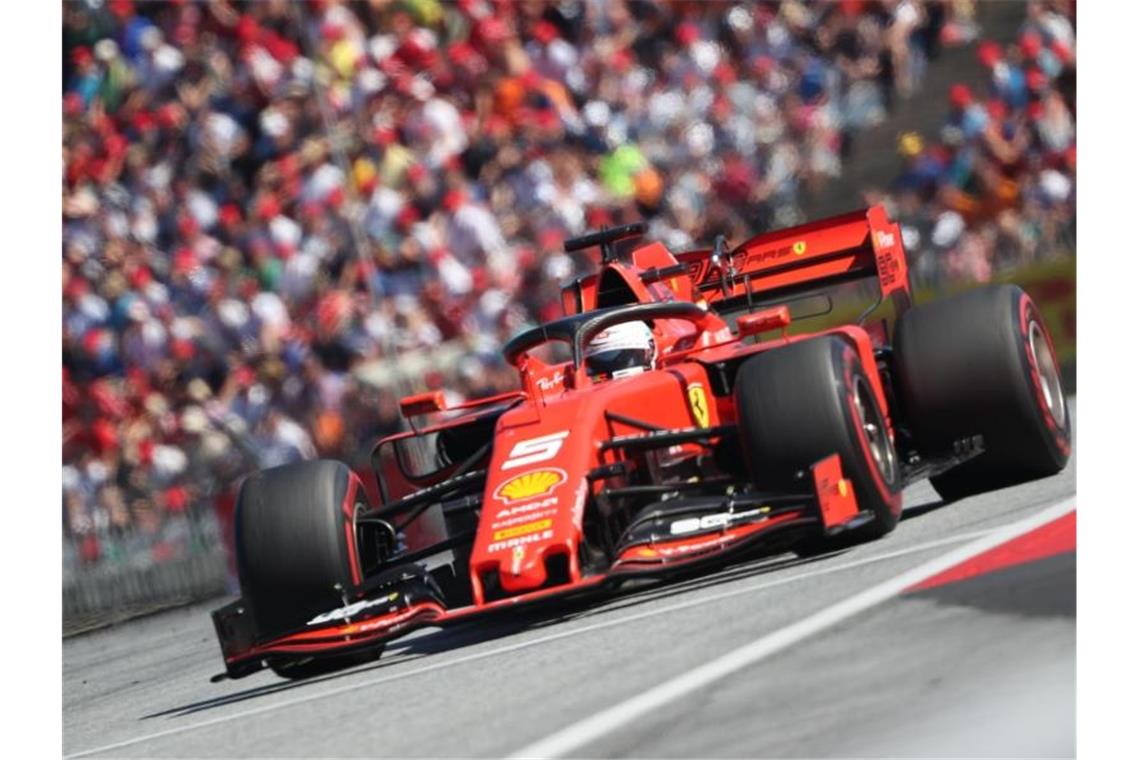 Vettel 4. beim Verstappen-Sieg nach Boxen-Blackout Sebastian Vettel wurde Vierter. Foto: Georg Hochmuth