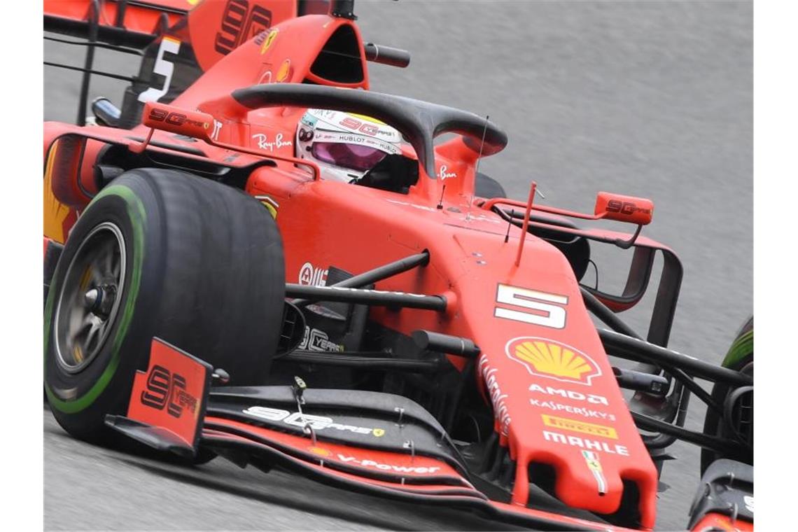 Sebastian Vettels neuer Ferrari wird am 11. Februar vorgestellt. Foto: Uli Deck/dpa