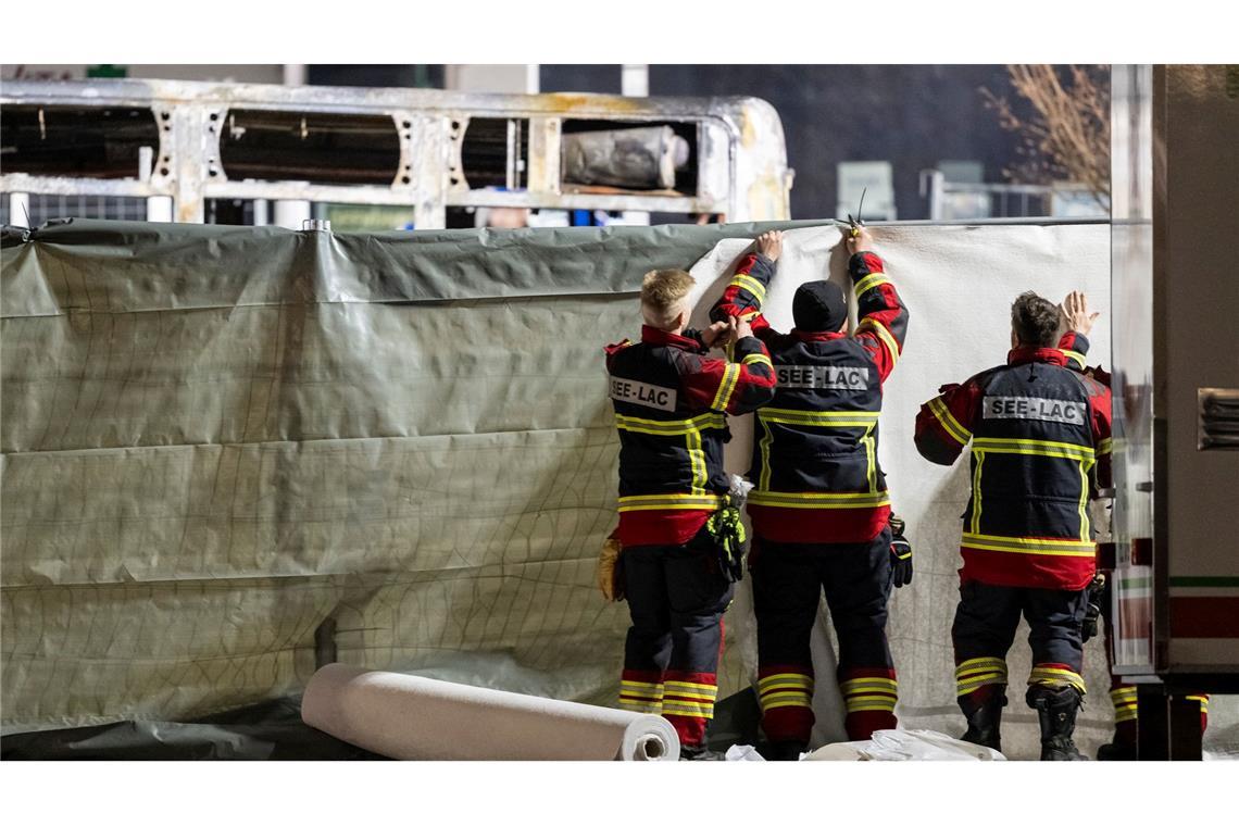 Sechs Menschen starben bei dem Brand.