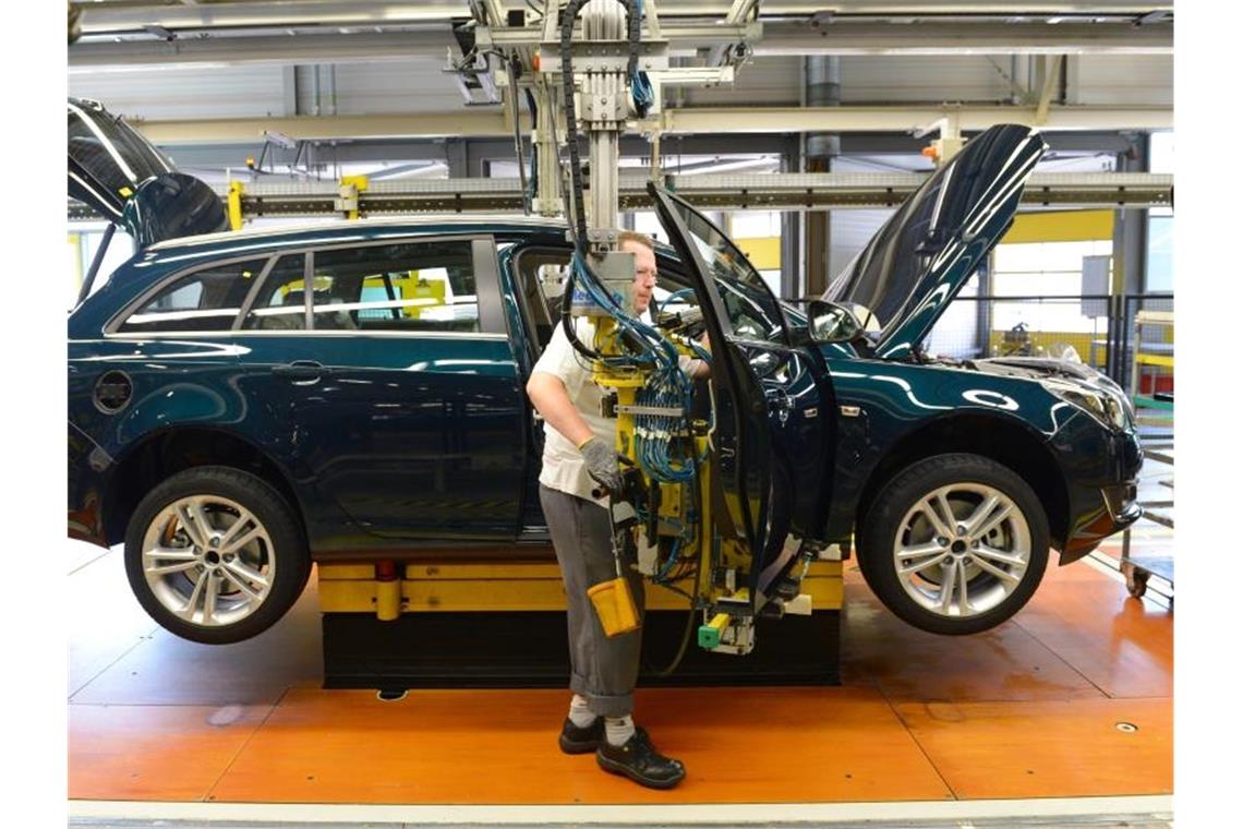 Sechs Monate Kurzarbeit im Opel-Stammwerk Rüsselsheim. Foto: Arne Dedert/dpa