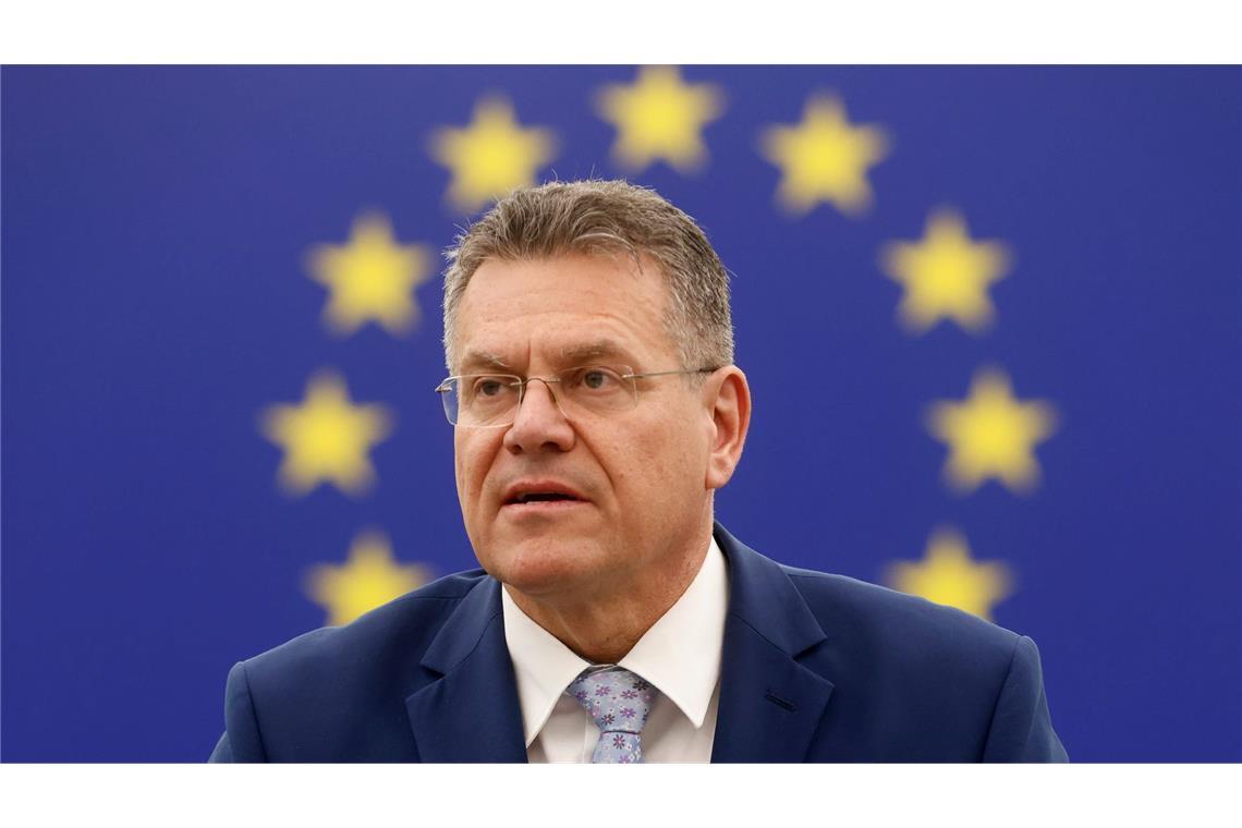 Neue Gegenzoll-Pläne: EU wappnet sich für Eskalation mit USA Sefcovic warnt vor weiteren US-Zöllen. (Archivbild)