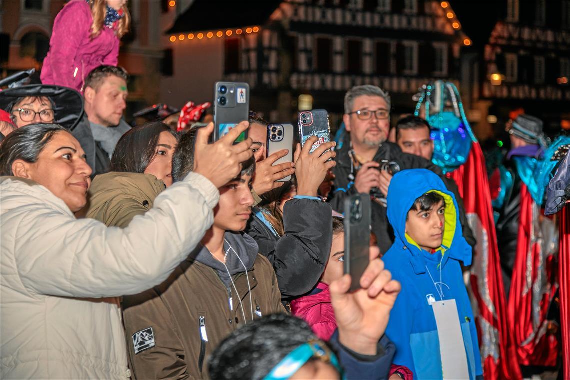 Sehr viele Fotos werden auch am Rand gemacht. 
