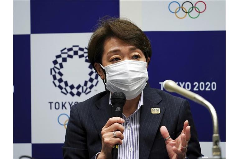 Seiko Hashimoto, Präsidentin des Organisationskomitees der Olympischen und Paralympischen Spiele Tokio 2020. Foto: Eugene Hoshiko/Pool AP/dpa