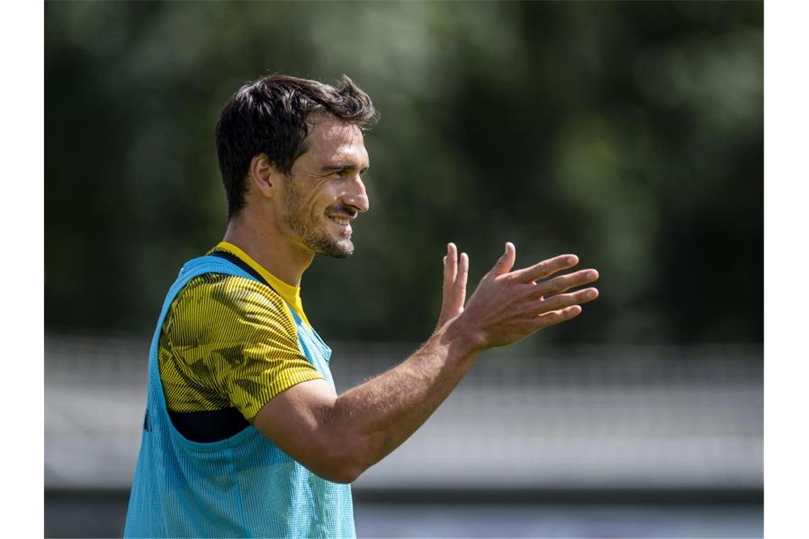 Viel Brisanz in Dortmund: Rückkehrer Hummels - Phantom Sané Sein Empfang durch die BVB-Fans wird mit Spannung erwartet: Rückkehrer Mats Hummels. Foto: David Inderlied
