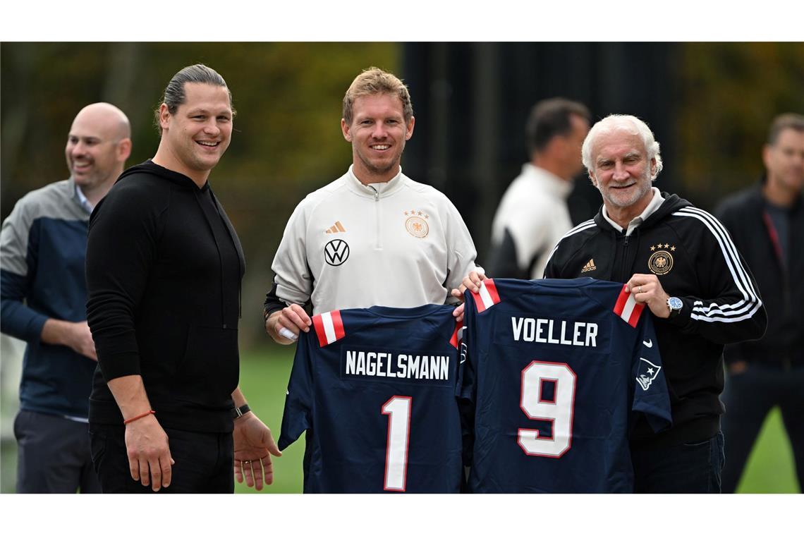 Seine ersten Trainingseinheiten als Bundestrainer absolvierte Nagelsmann in Foxborough. (Archivbild)
