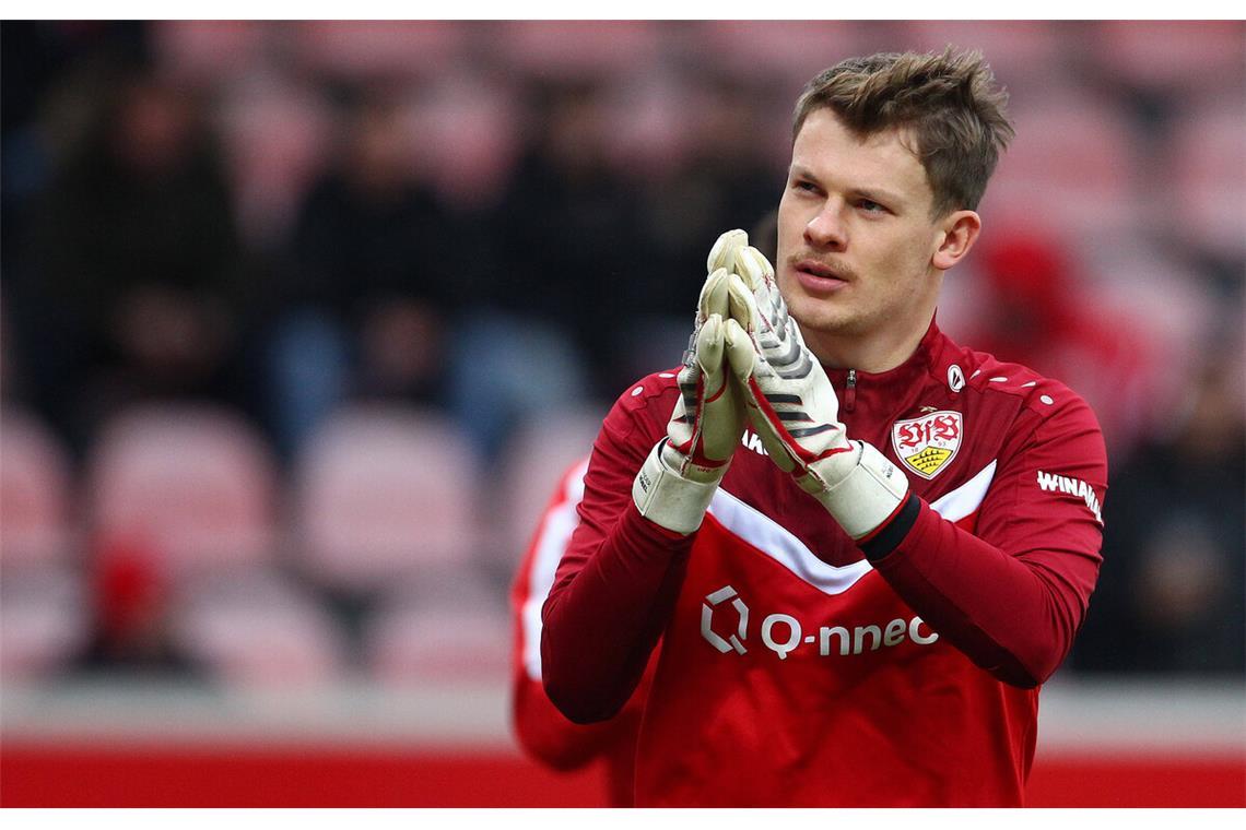 Bei Nübel häufen sich die Fehlgriffe Seine Formschwankungen machen dem VfB-Torhüter Alexander Nübel derzeit zu schaffen.
