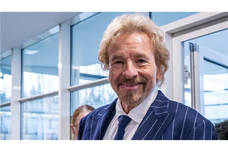 Seine Frau Karina drängte Thomas Gottschalk nach eigenen Angaben zum Arzt zu gehen. (Archivbild)