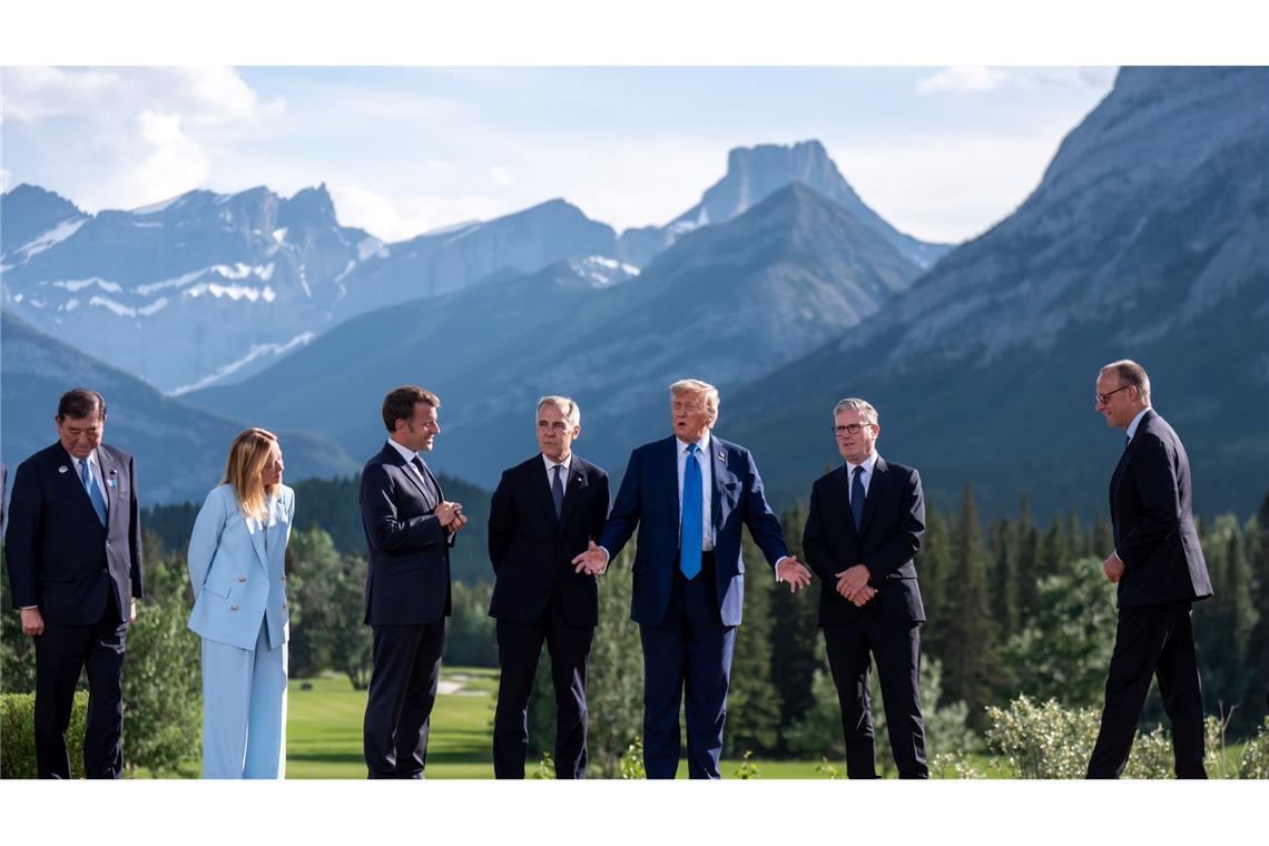 Trumps G7-Abgang und die Szenarien für seine Nahost-Mission Seine G7-Kollegen, die eine gemeinsame Linie zum neuen Krieg in Nahost abstimmen wollten, lässt Trump kurzerhand zurück.