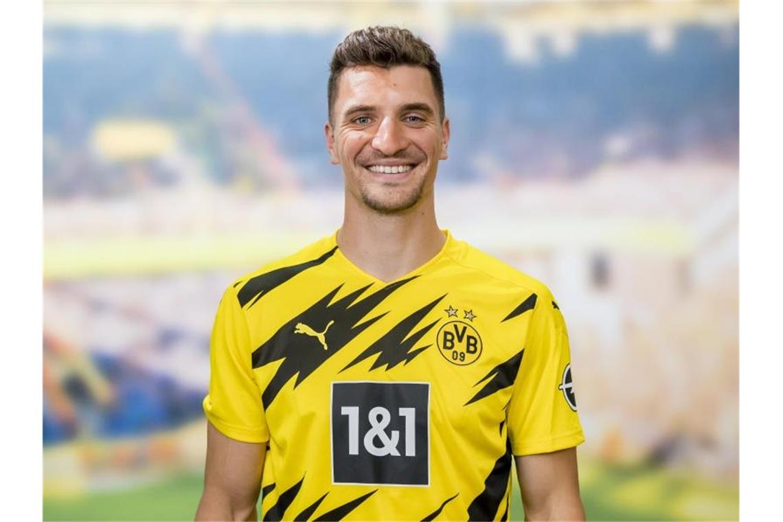 BVB-Neuzugang Meunier: „Eine Entscheidung meines Herzens“ Seine „Lust auf Titel kennt kein Limit“: BVB-Neuzugang Thomas Meunier. Foto: Alexandre Simoes/BVB/Borussia Dortmund/dpa