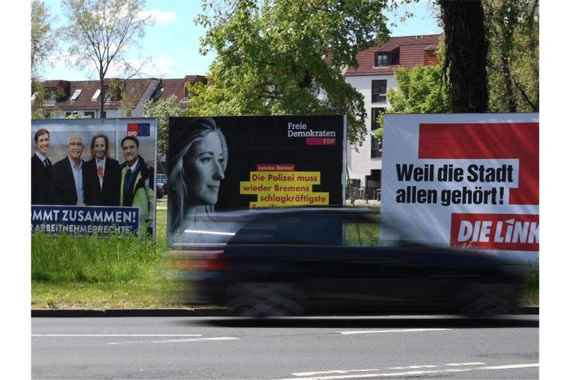 Spannung an der Weser: Bleibt Bremen rot? Seit 1946 ist die SPD ununterbrochen als stärkste Kraft aus 19 Wahlen hervorgegangen, seit über 70 Jahren stellt sie den Bürgermeister. Foto: Carmen Jaspersen
