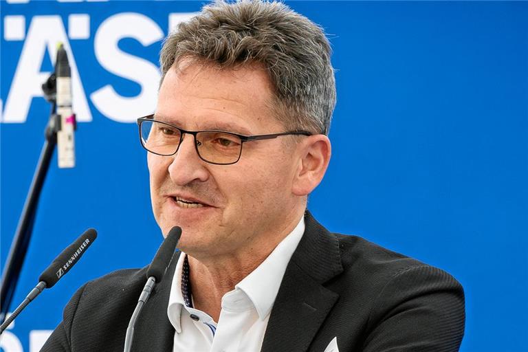 Seit 1994 bestimmt Frank Hornek die Geschicke der Gemeinde Kirchberg. Und wenn es nach ihm geht, nochmals weitere acht Jahre lang. Foto: Alexander Becher