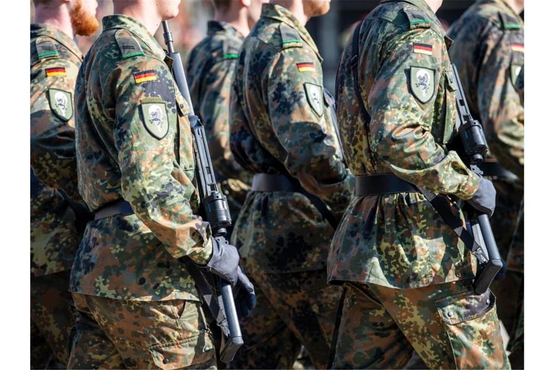Deutsche für Rückkehr zur Wehrpflicht Seit 2011 kein Muss mehr: Kommt die Wehrpflicht zurück?. Foto: Sina Schuldt/dpa