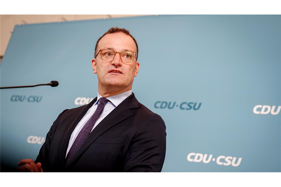Seit 24 Jahren gehört Jens Spahn dem Bundestag an, und seit einem Jahr ist er Chef der CDU/CSU-Fraktion. (Archivfoto)