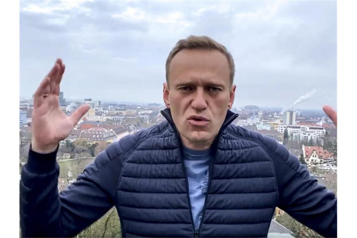 Seit dem Sommer hatte sich Nawalny in Deutschland von einem Anschlag mit dem Nervengift Nowitschok erholt. Foto: Navalny instagram account/AP/dpa