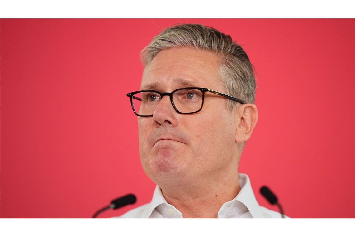Seit der Niederlage bei den Kommunal- und Regionalwahlen steckt Premier Starmer in einer tiefen Krise.