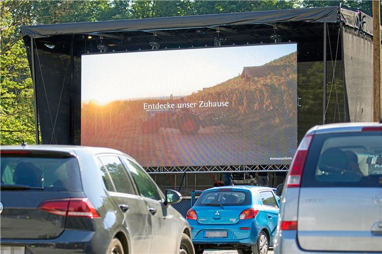 Seit Kurzem zeigt der Rems-Murr-Kreis seinen neuen Imagefilm mit Aufnahmen aus allen Kommunen im Vorprogramm der Autokinos der Region. Foto: Landratsamt Rems-Murr