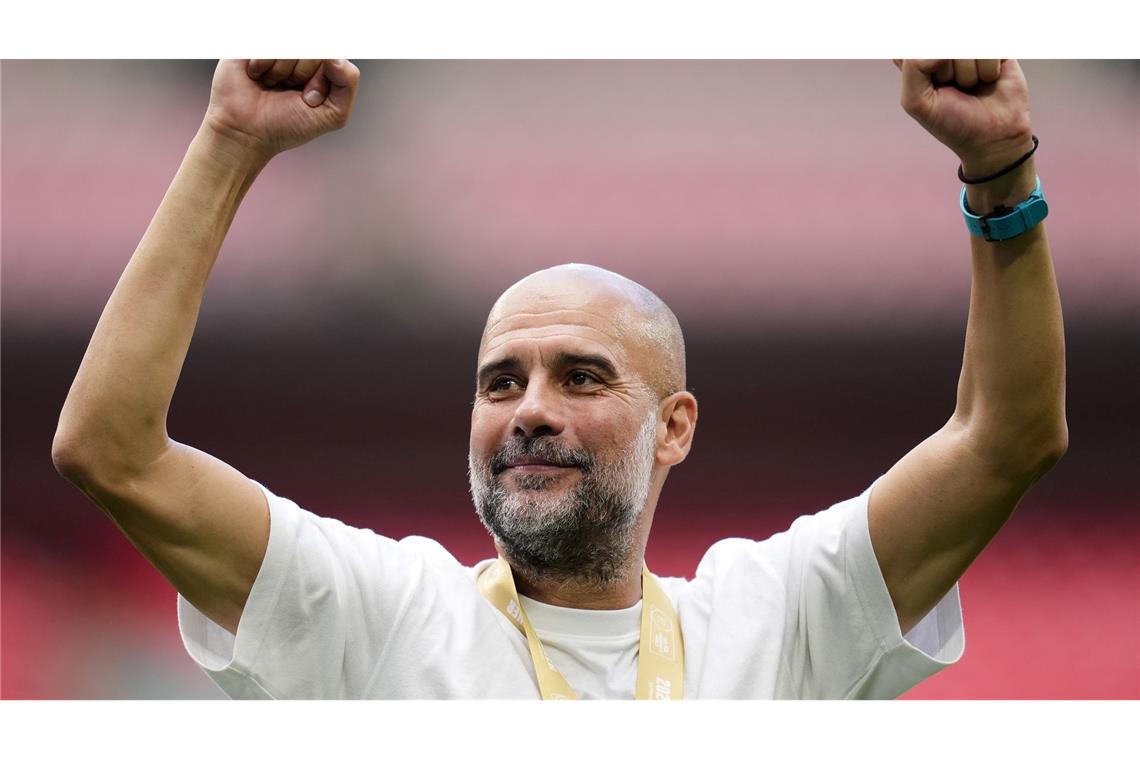 Pep hat noch nicht fertig: Guardiola bis 2027 bei Man City Seit Pep Guardiola bei Manchester City Trainer ist, gab es viele Erfolge zu bejubeln.
