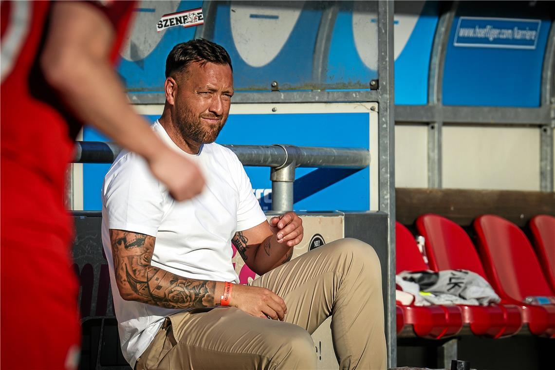 Seit Saisonbeginn ist Julian Schieber der sportliche Leiter in Großaspach und hat mit der SG noch eine Menge vor. Foto: Alexander Becher