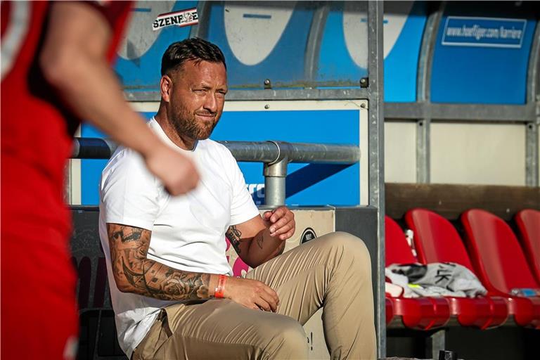 Seit Saisonbeginn ist Julian Schieber der sportliche Leiter in Großaspach und hat mit der SG noch eine Menge vor. Foto: Alexander Becher