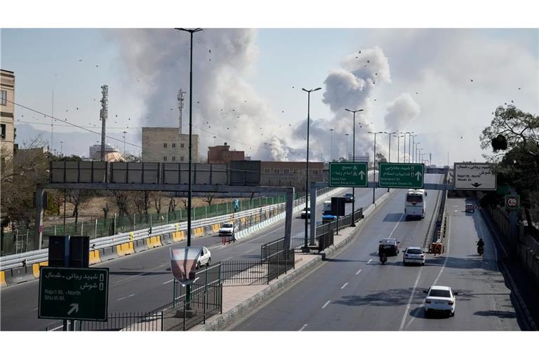 Seit Samstag greifen die USA und Israel Ziele im Iran an.