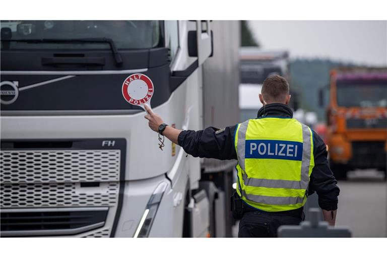 Seit September 2024 kontrolliert die Bundespolizei an allen deutschen Landgrenzen. (Archivfoto)